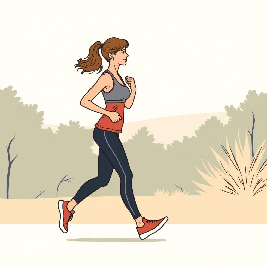 Illustration of the Walk, Swim, or Cycle exercise